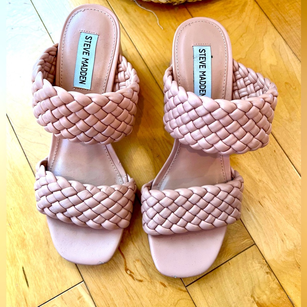 Steve Madden Daphne Braided Heeled Sandals
